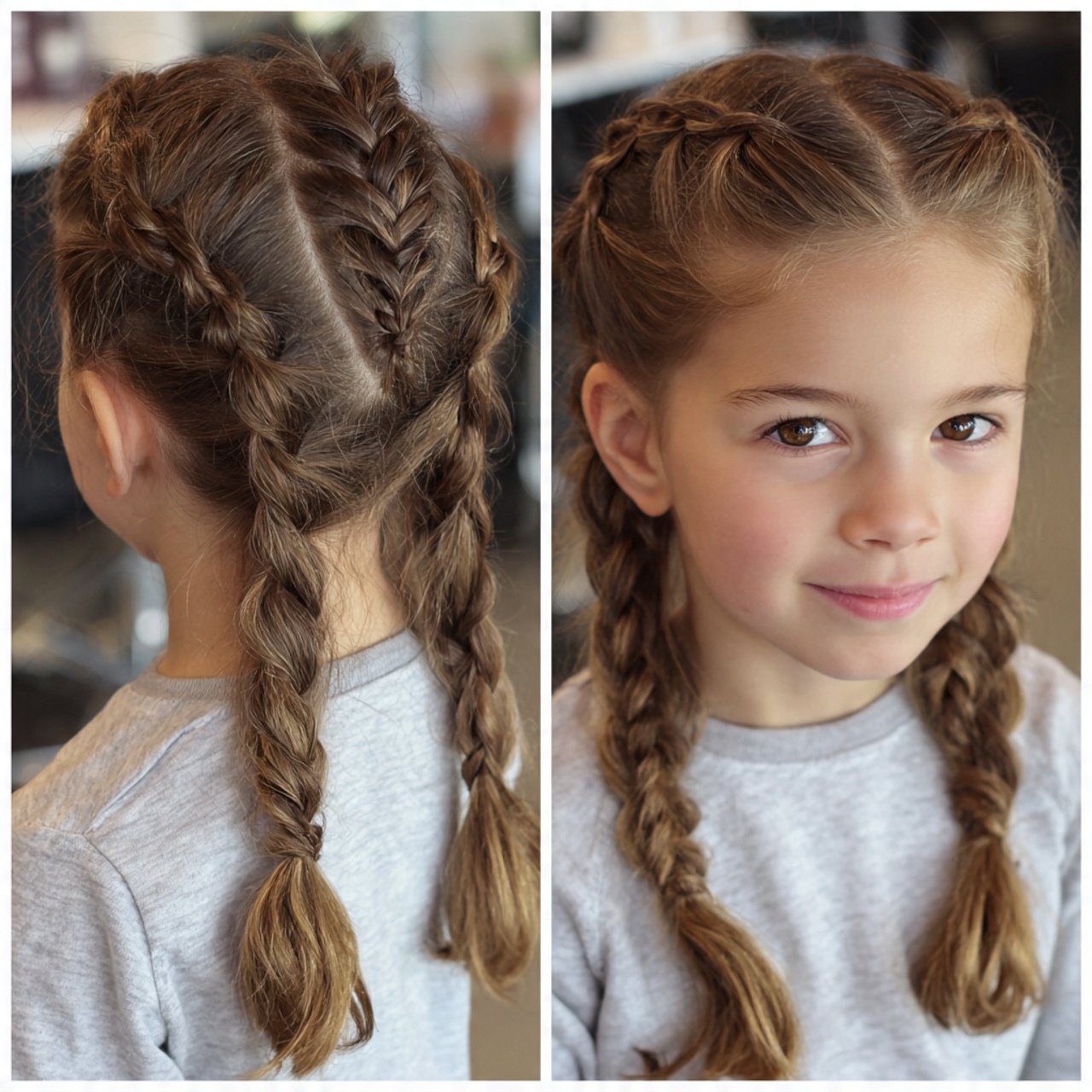 Braided Hairstyles for Kids: 13 Cute & Easy Styles 12 Rope Braid For Kids