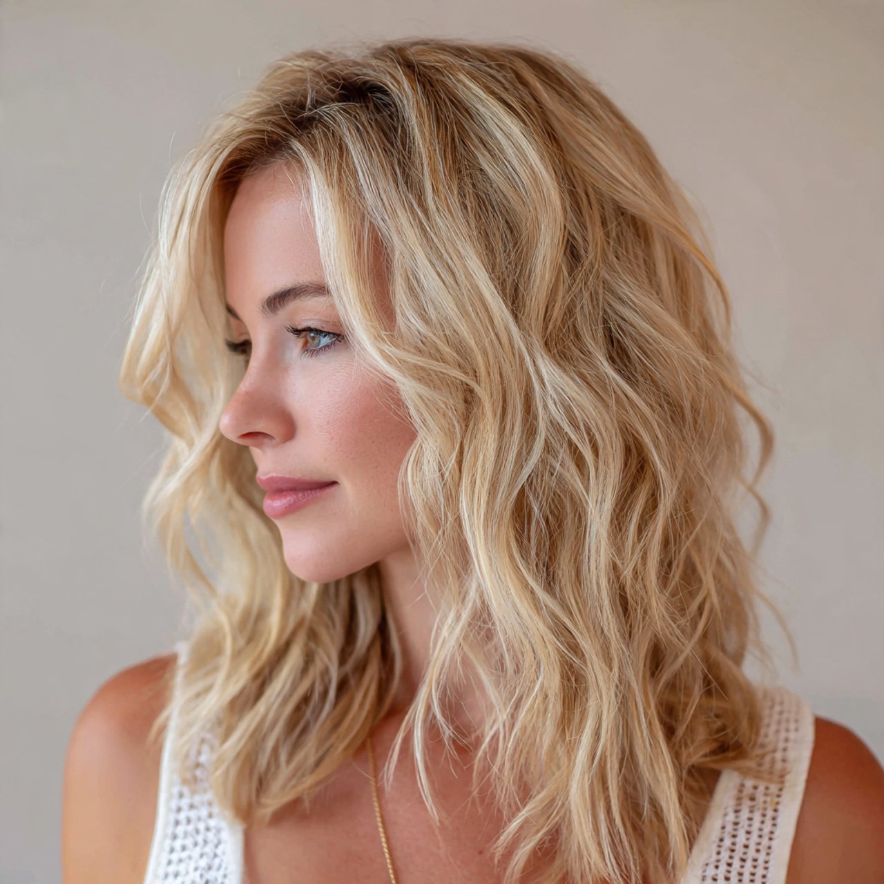 Beachy Layered Waves