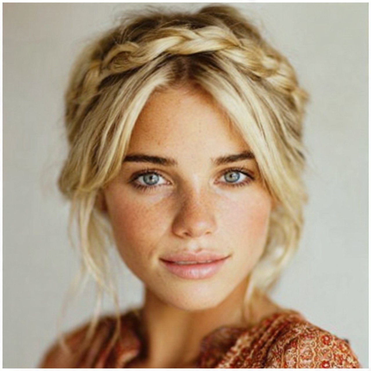 Braided Crown Hairstyle
