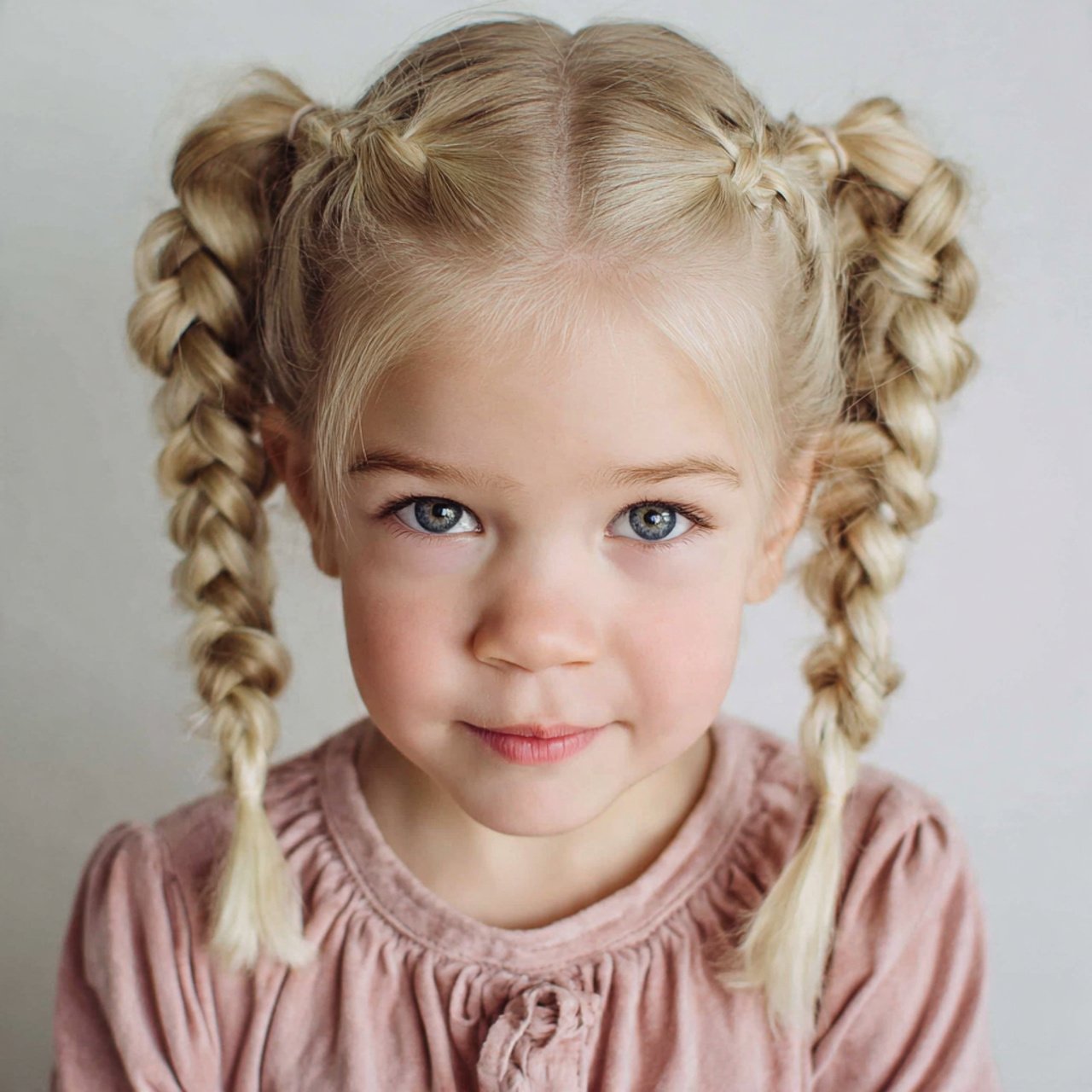 Braided Hairstyles for Kids: 13 Cute & Easy Styles 6 braided pigtails for kids