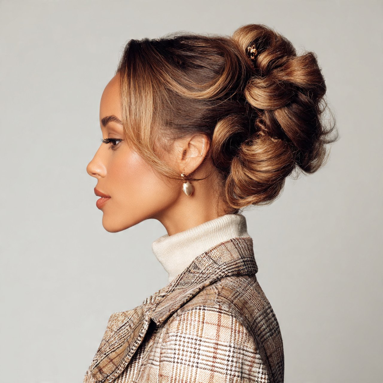 Trending 15 Easy Hairstyles for Medium Length Hairs For Your Next Salon Visit 13 Claw Clip Updo