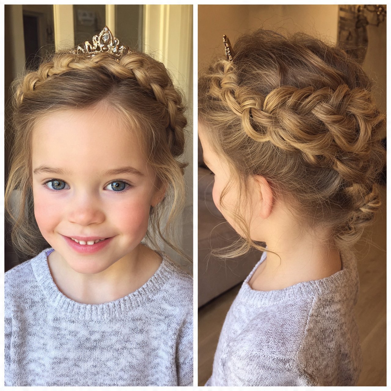 Crown Braid for Kids