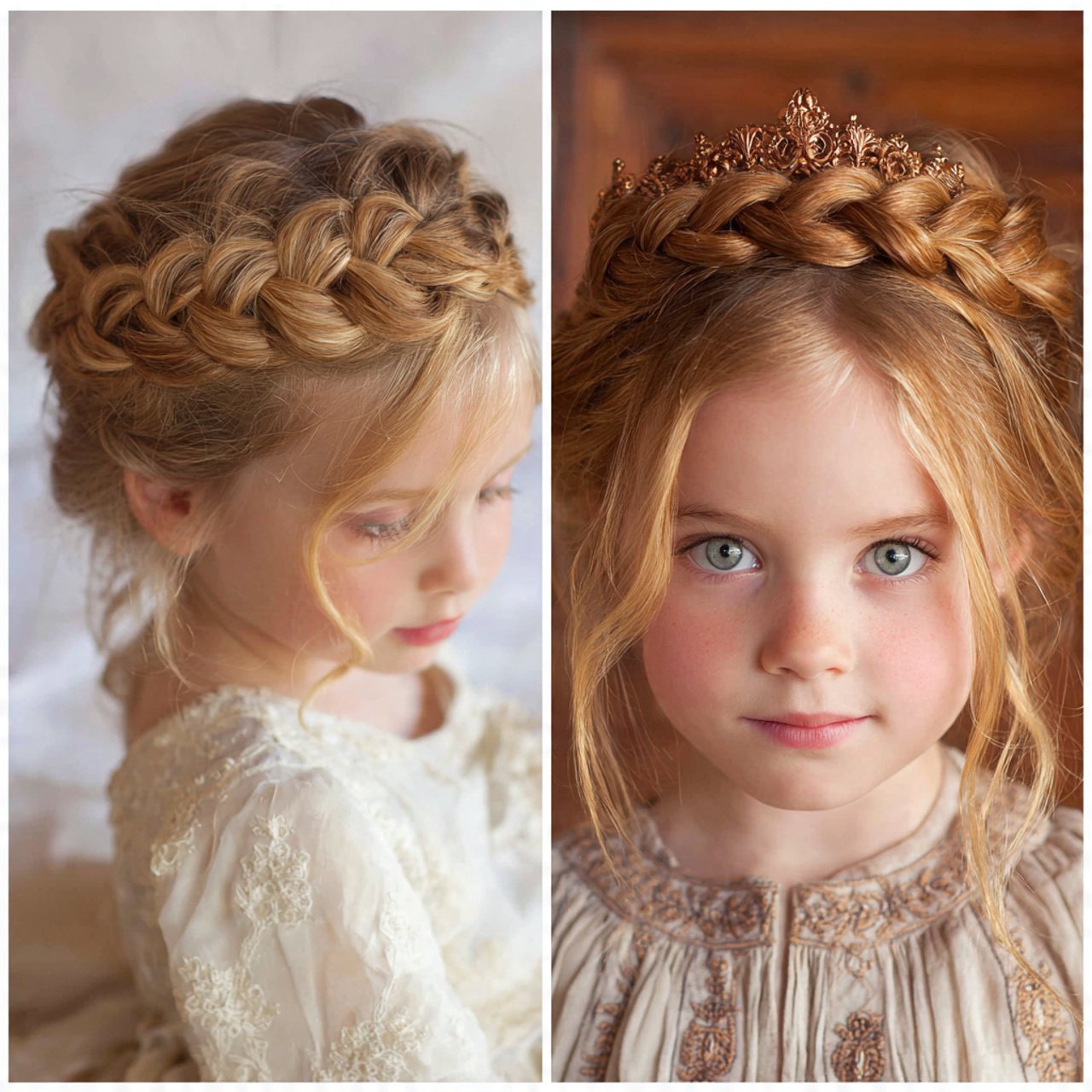 Braided Hairstyles for Kids: 13 Cute & Easy Styles 7 crown braid for kids