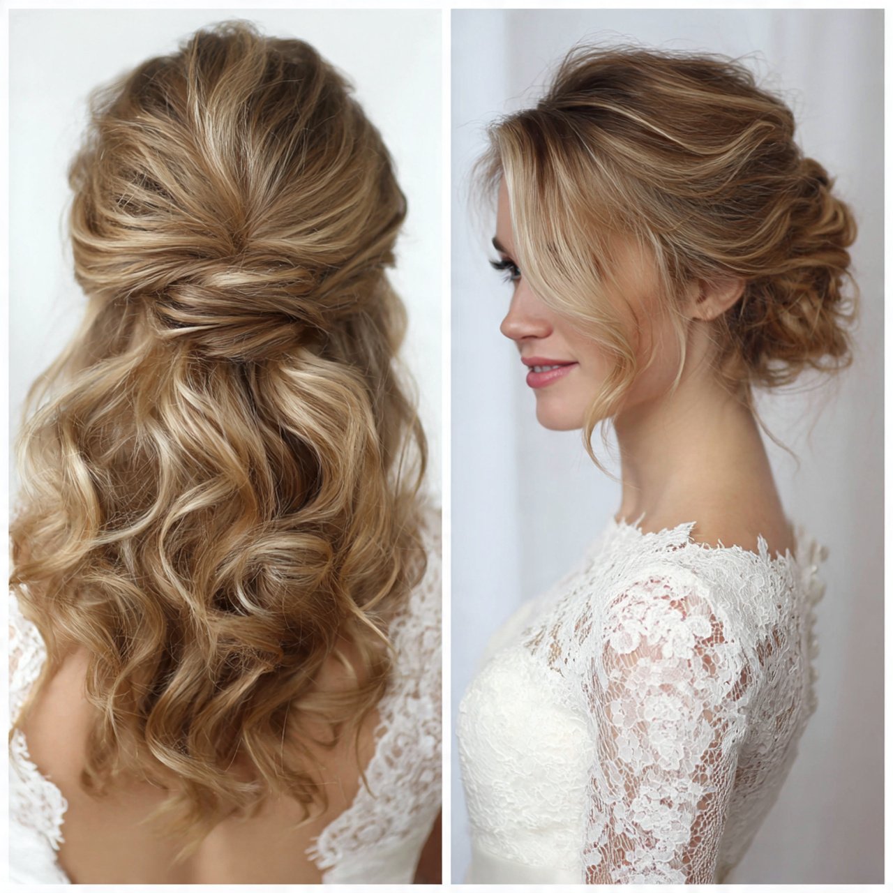 15 Trending Formal Hairstyles for Medium Length Hair Looks Good On You 15 Curly Half Up Bun