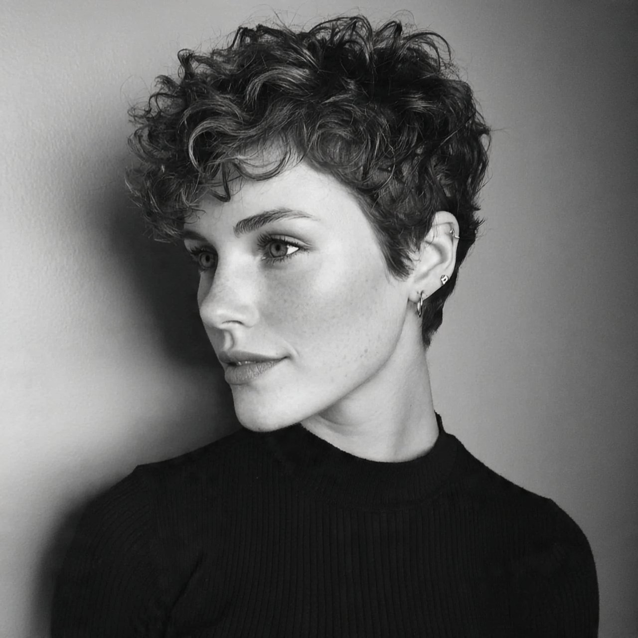 curly pixie cut short for hairs