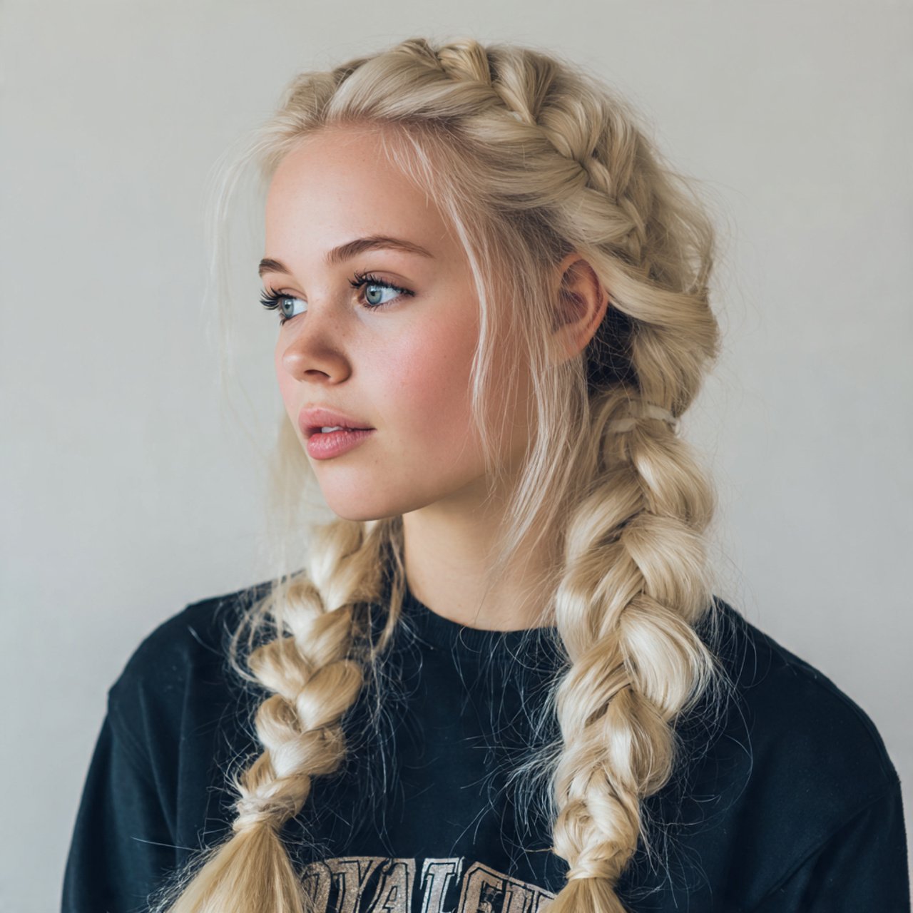 14 Cute Braided Hairstyles for Effortless Everyday Style 5 Cute Dutch Braids