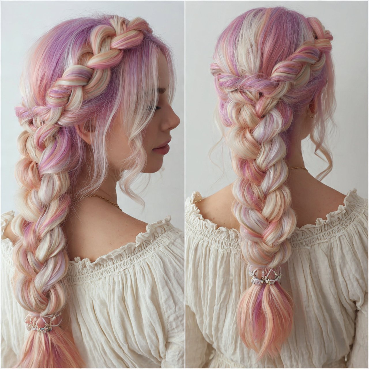 14 Cute Braided Hairstyles for Effortless Everyday Style 11 Cute Rope Braid