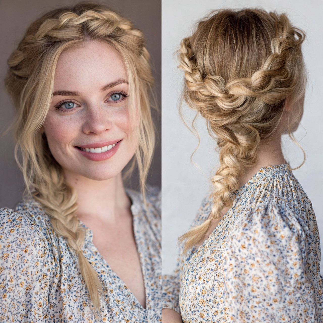 Easy Crown Braid