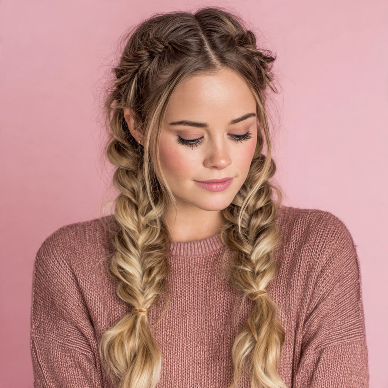 Easy Double Braids