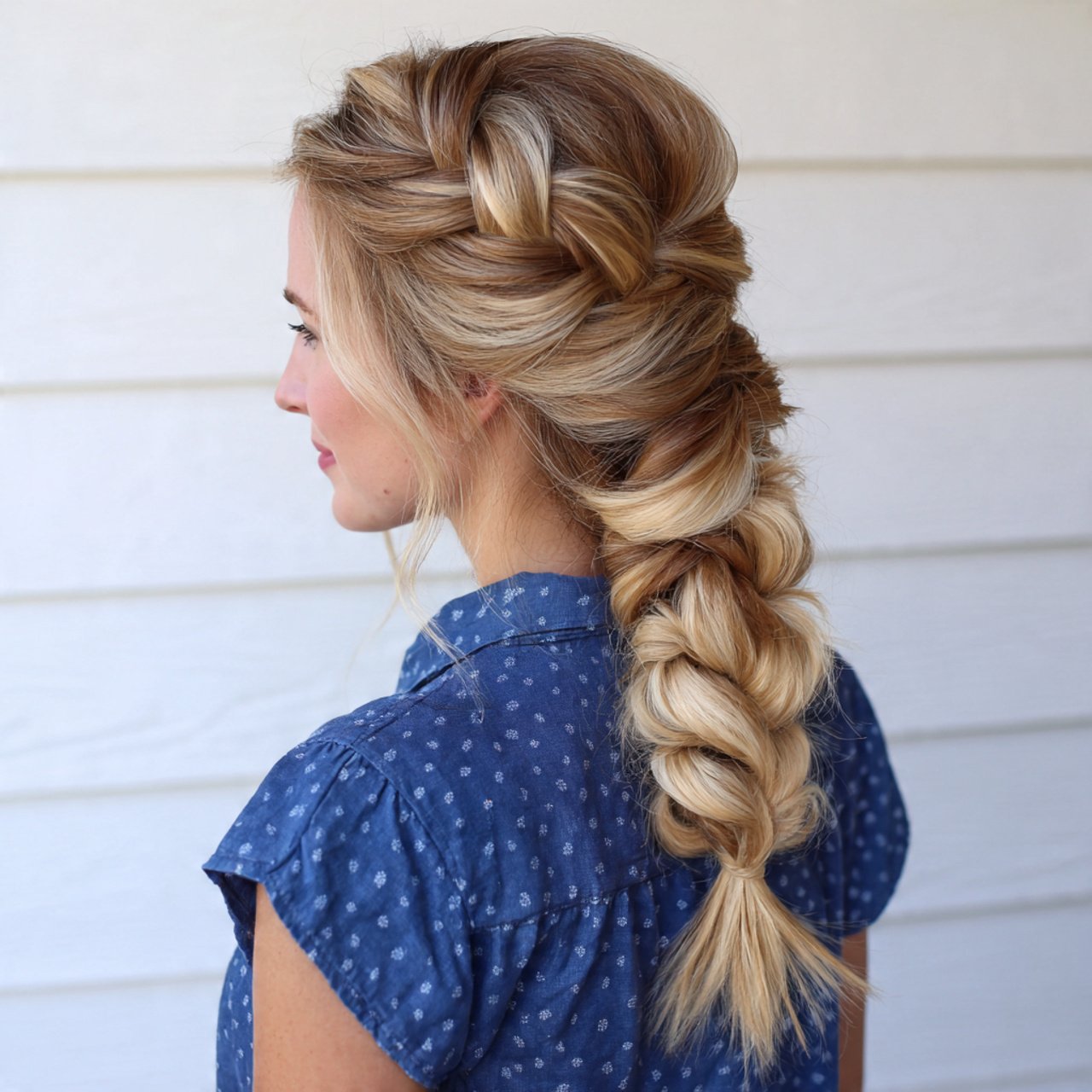 Easy Dutch Braid