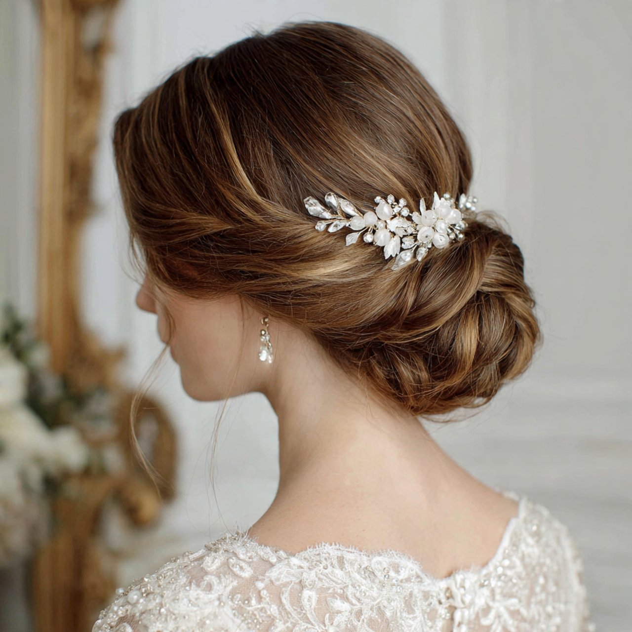 Elegant Low Chignon