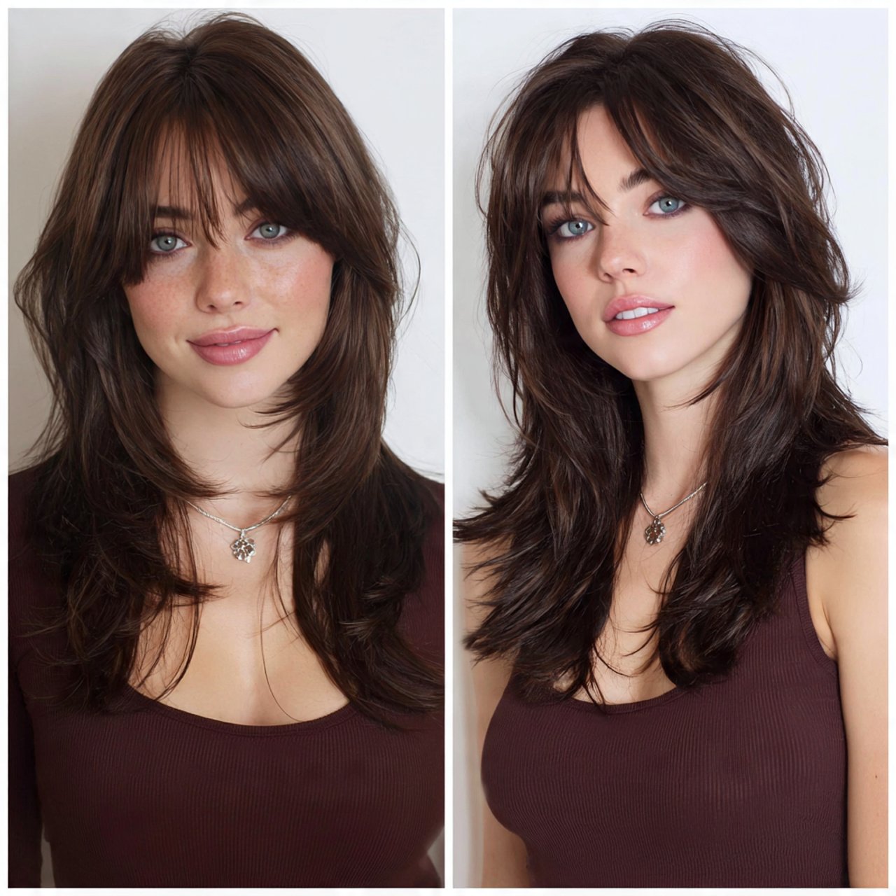 Feathered Layered Cut