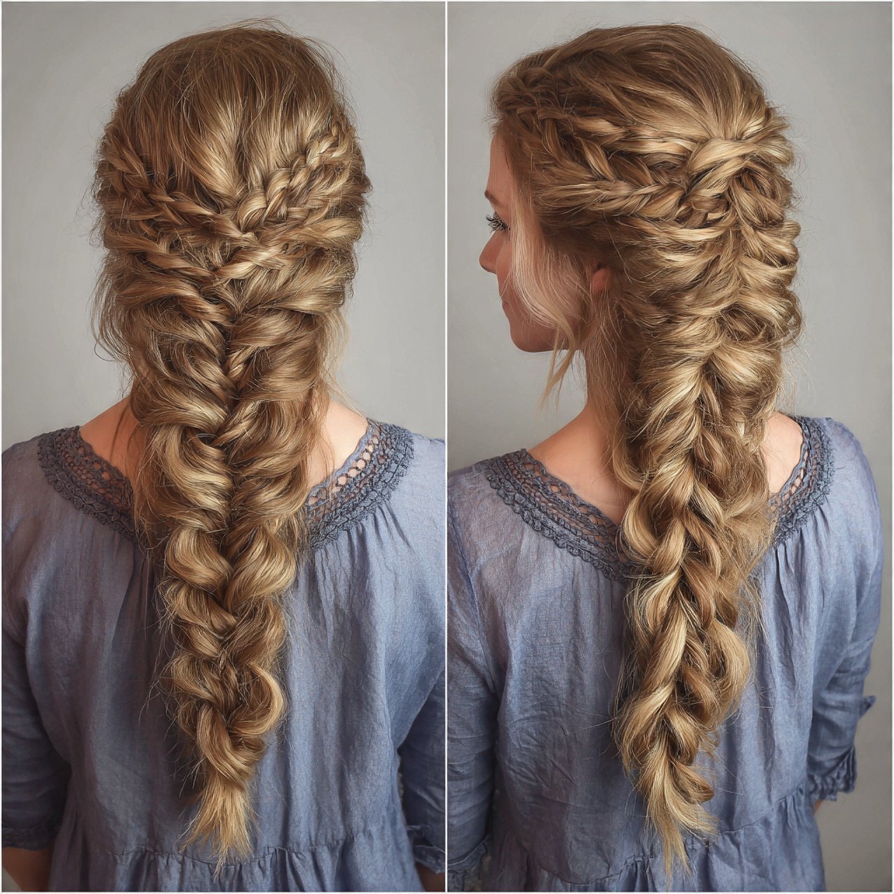 Fishtail Braid For Teens