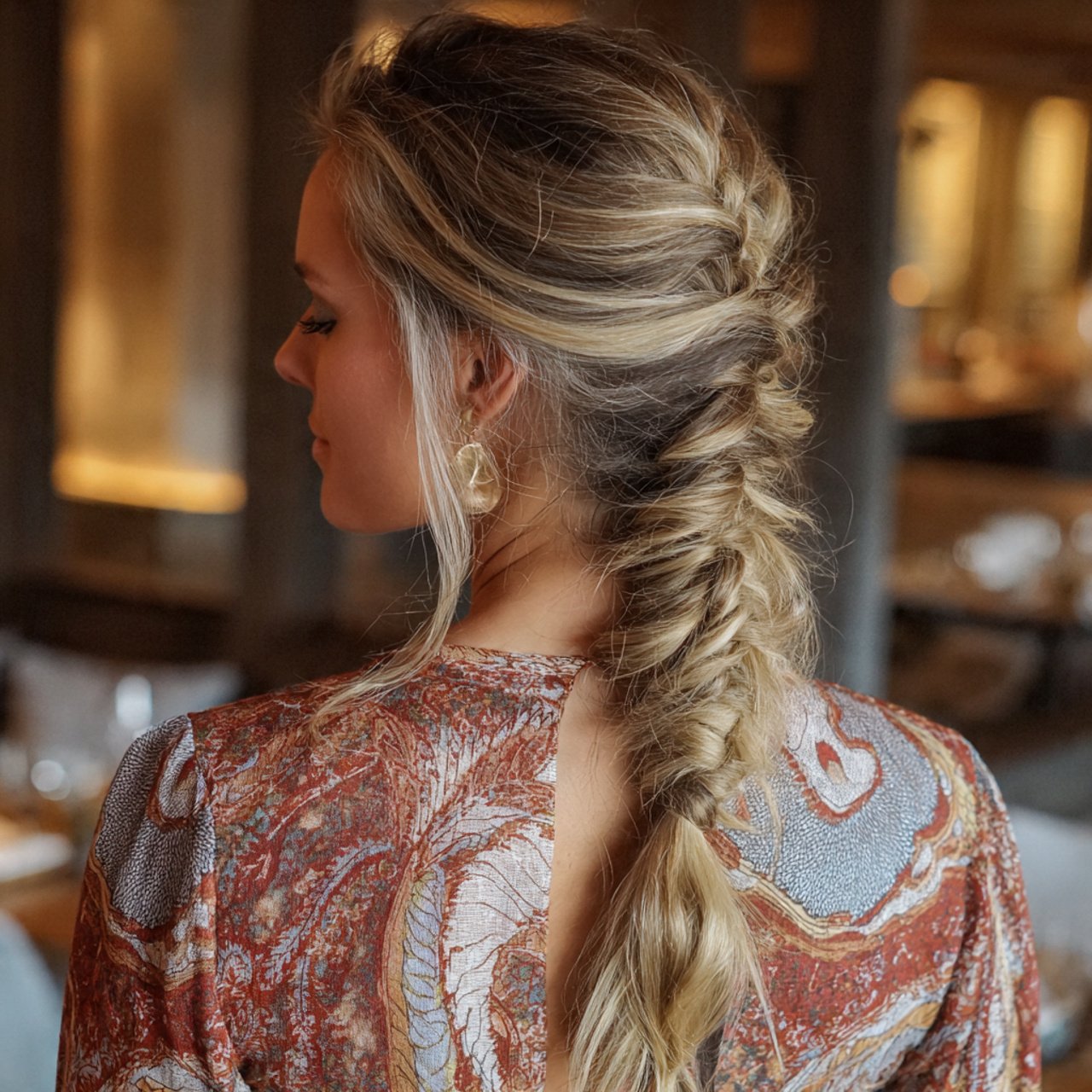 Fishtail Braided Ponytail