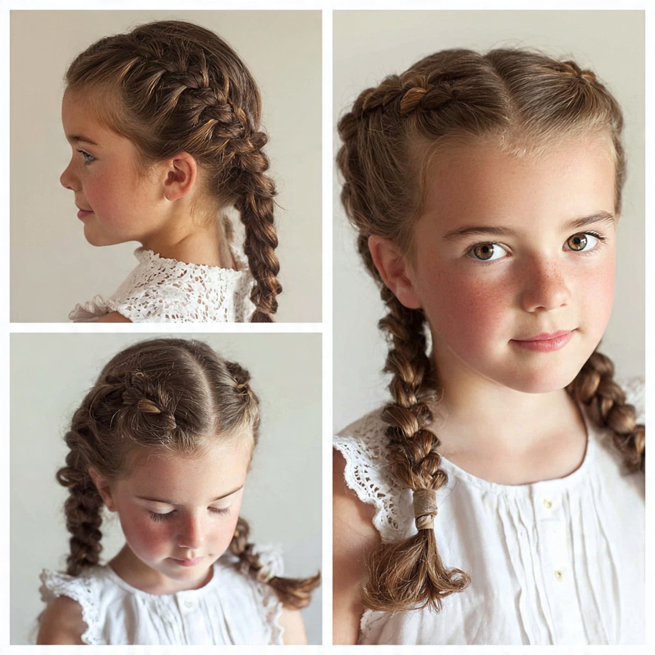 French Braids for Kids