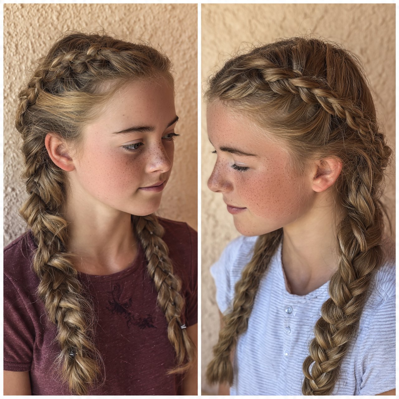 French Braids For Teens