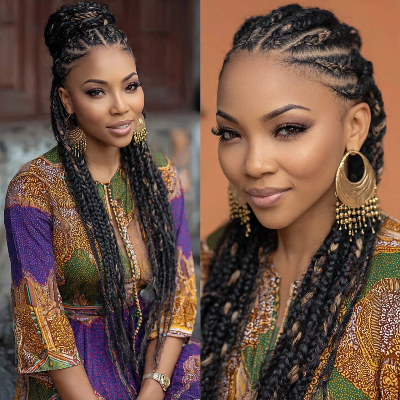 Fulani Braids Natural Hairstyles