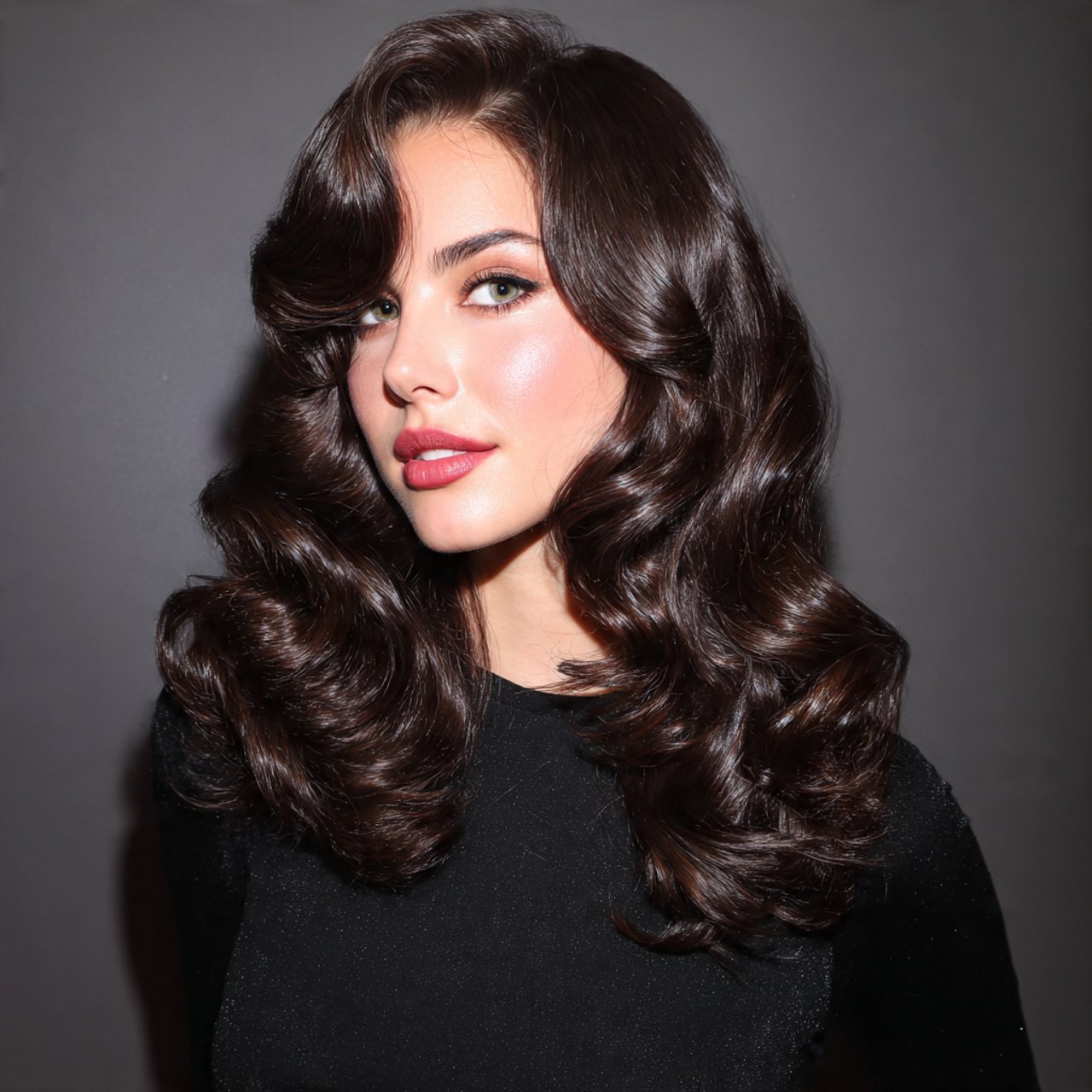 Glamorous Hollywood Waves