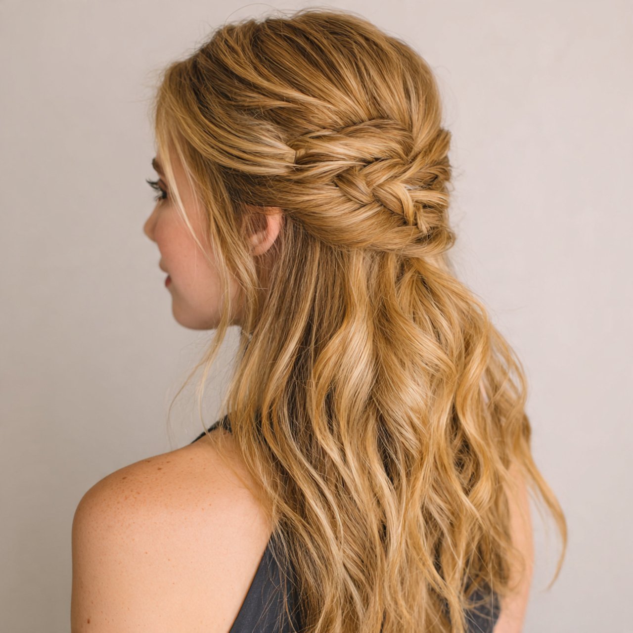 Half Up Half Down Hairstyle