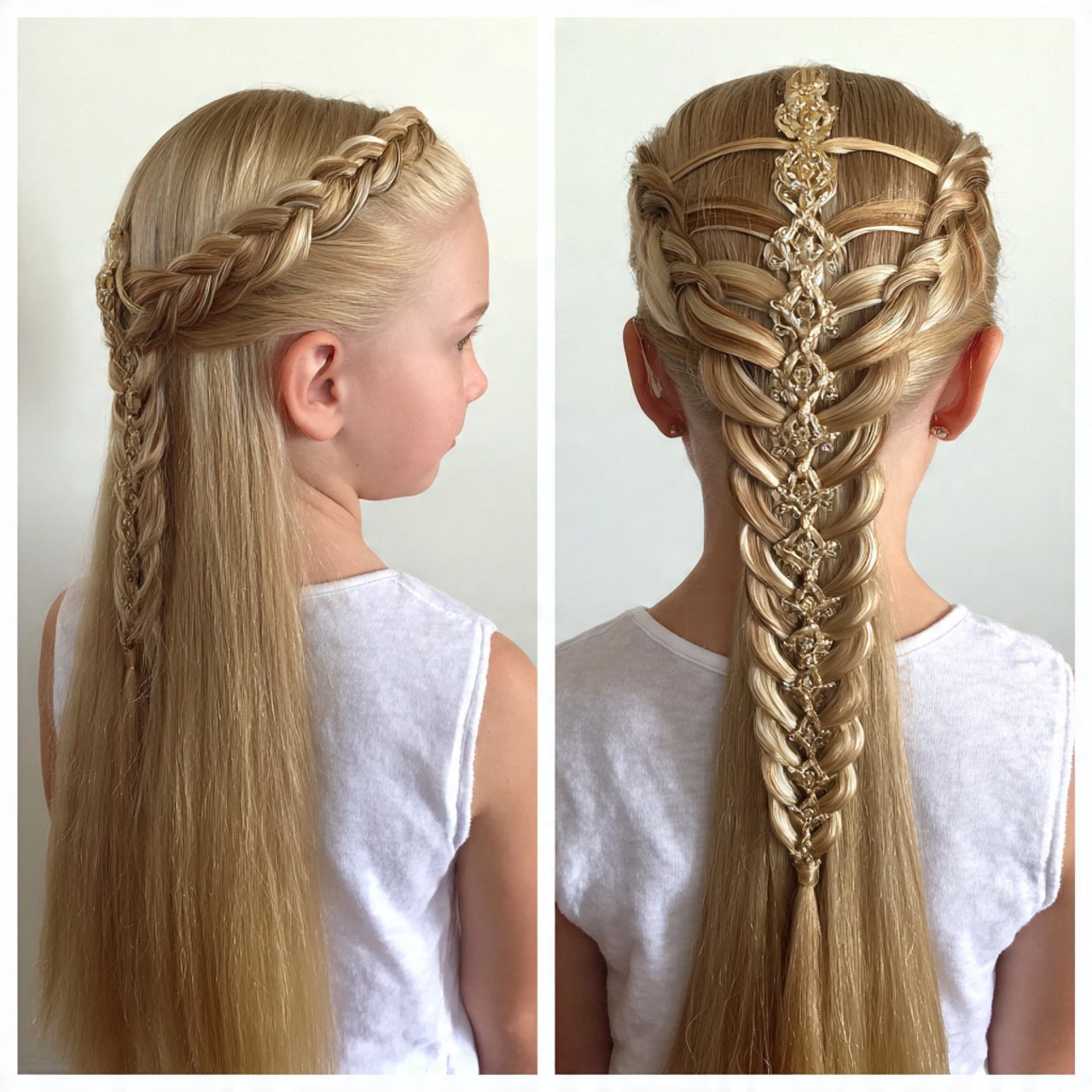 Ladder Braid for Kids