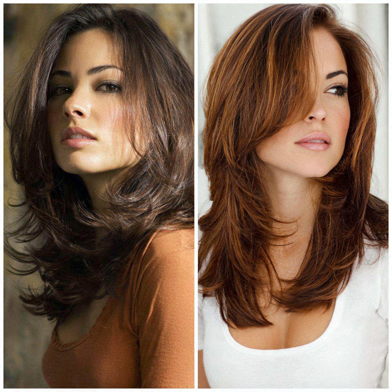 Layered Blowout Style