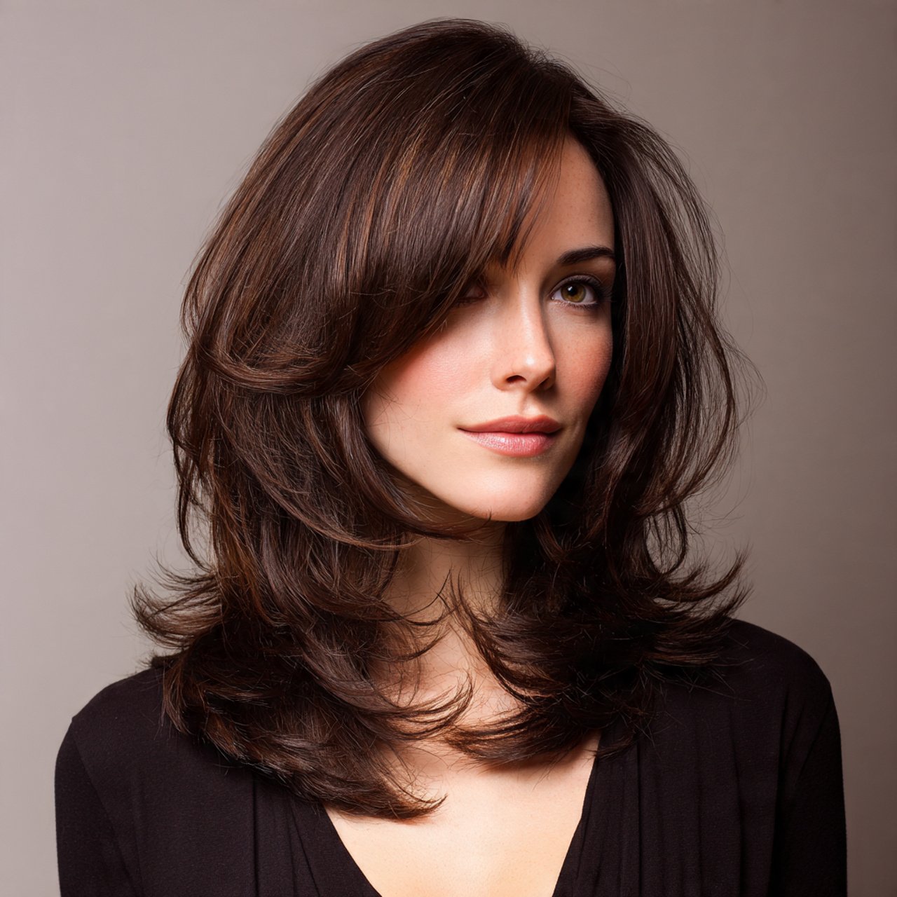 Layered Medium Length Cut