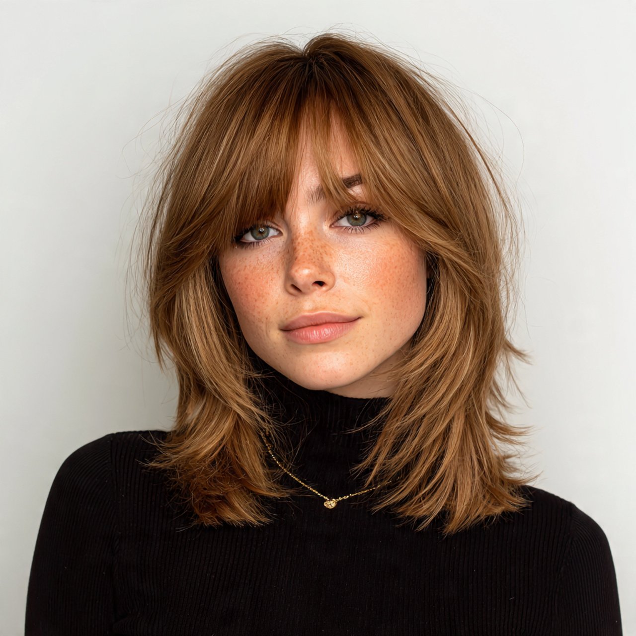 27 Trending Hairstyles for Medium Length Hair That Will Look Best 24 Medium-Length Hair with Side Bangs