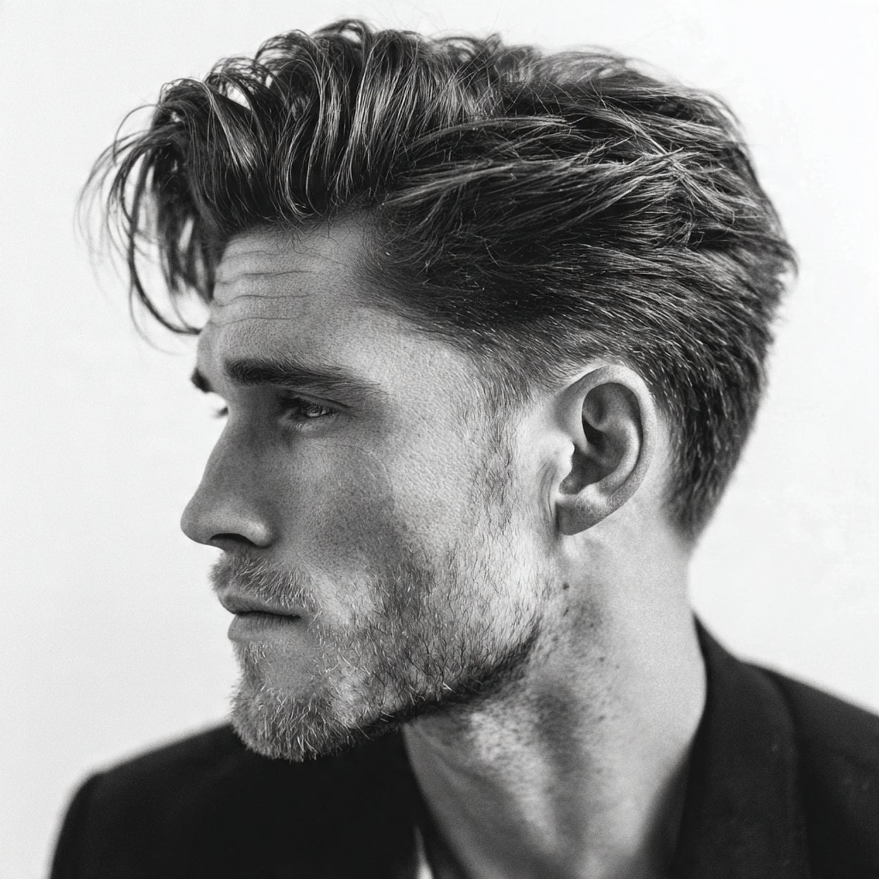 Medium Length Pompadour