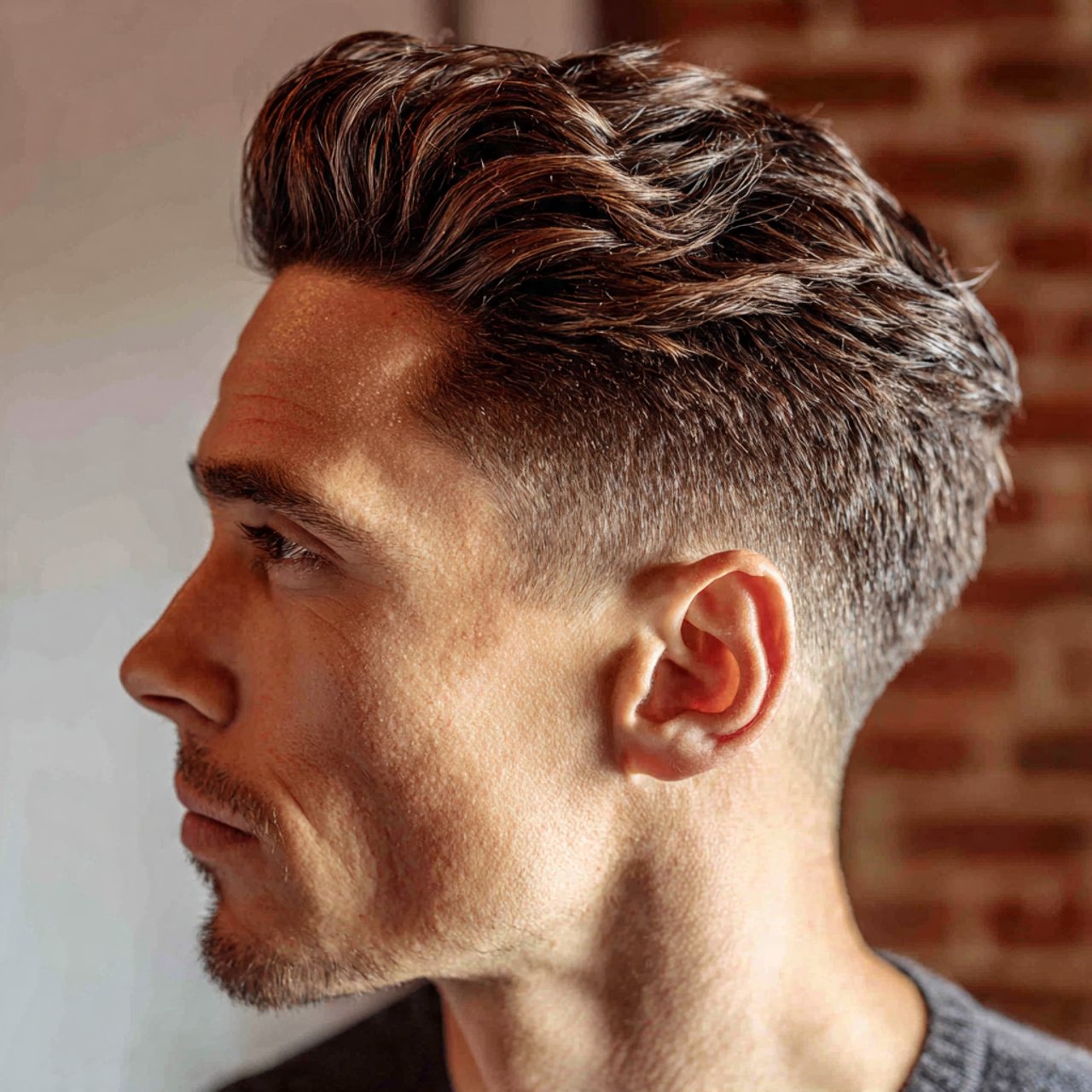 Medium Length Taper Cut