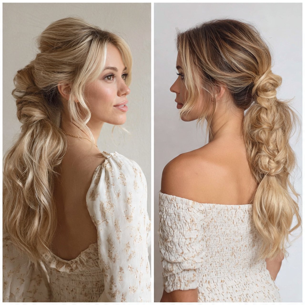 Pull Through Braided Ponytail