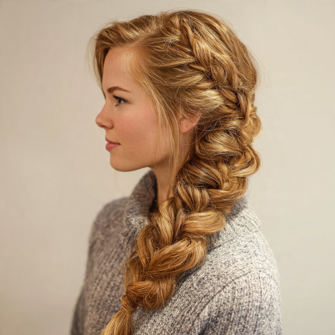 Quick Side Braid