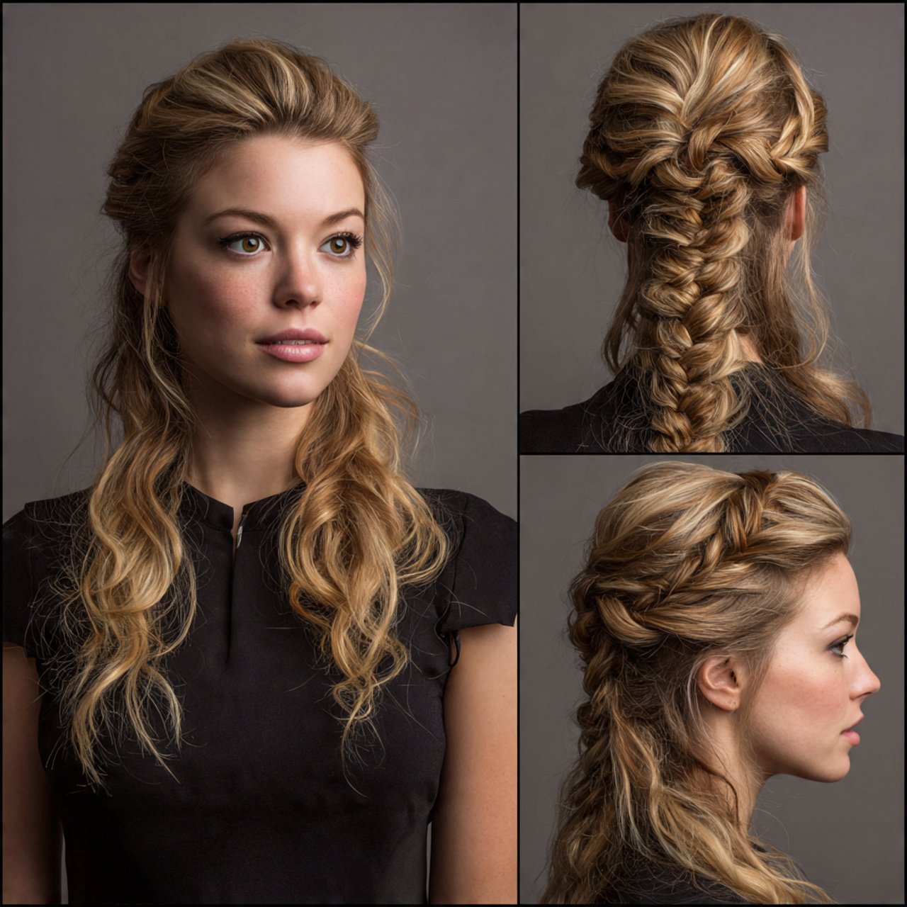 Rope Braid Hairstyle