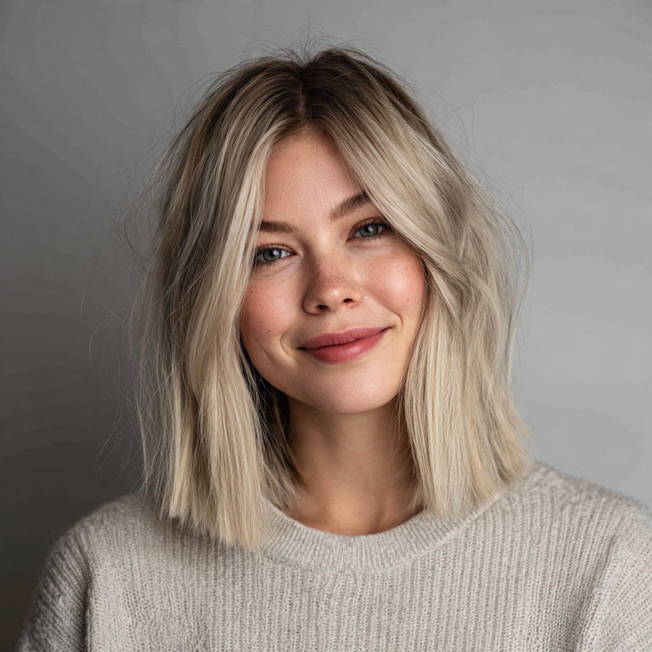 27 Trending Hairstyles for Medium Length Hair That Will Look Best 4 Shoulder-Length Blunt Cut Medium length hairstyle