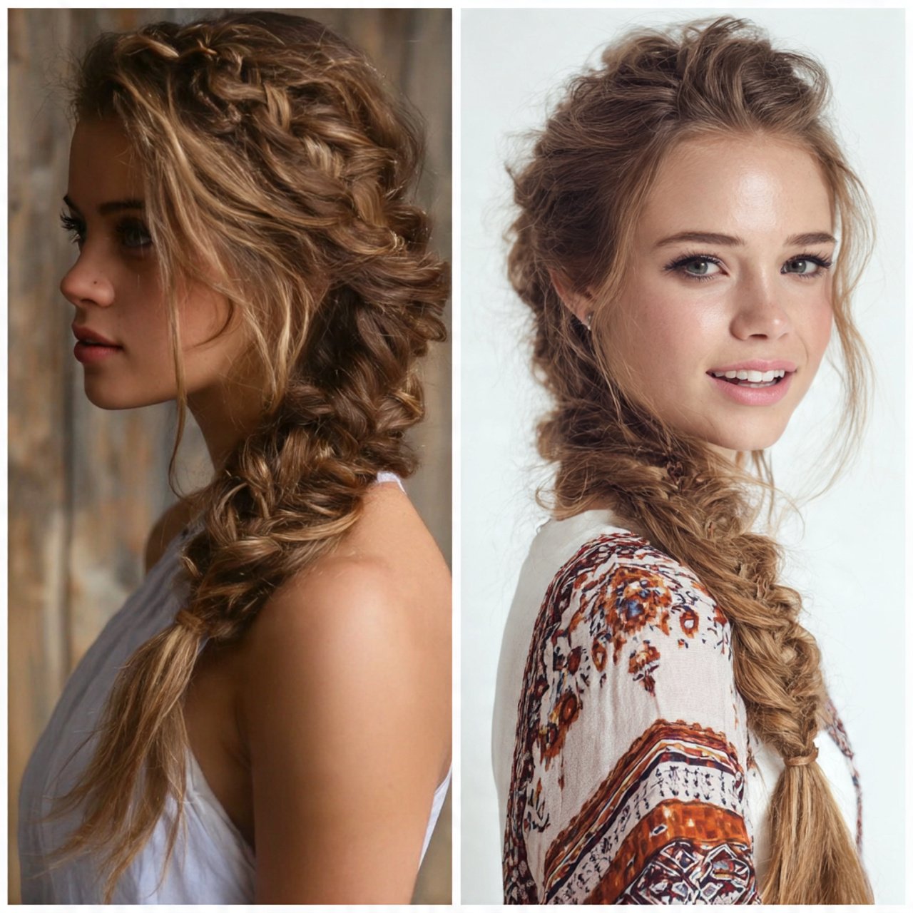  Side Braid Hairstyle