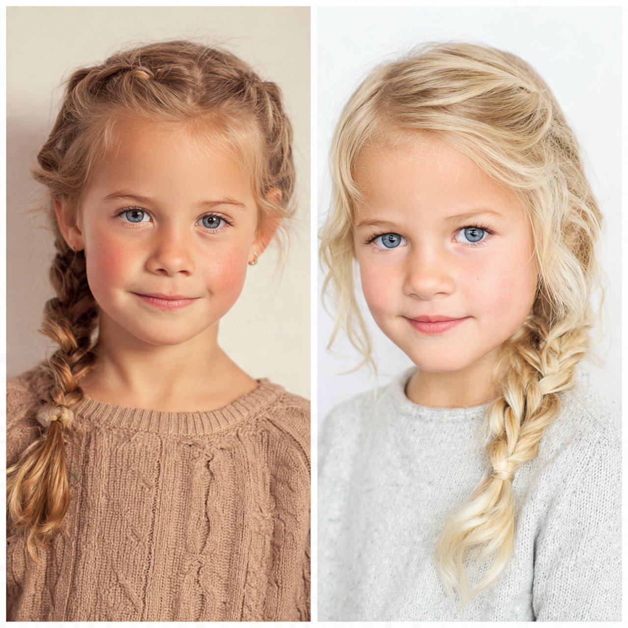 Braided Hairstyles for Kids: 13 Cute & Easy Styles 5 side braids for kids