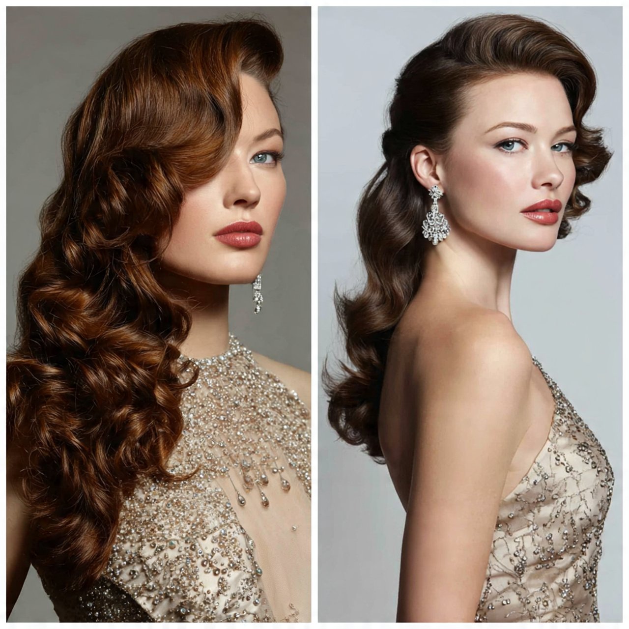 15 Trending Formal Hairstyles for Medium Length Hair Looks Good On You 8 Side Swept Curls