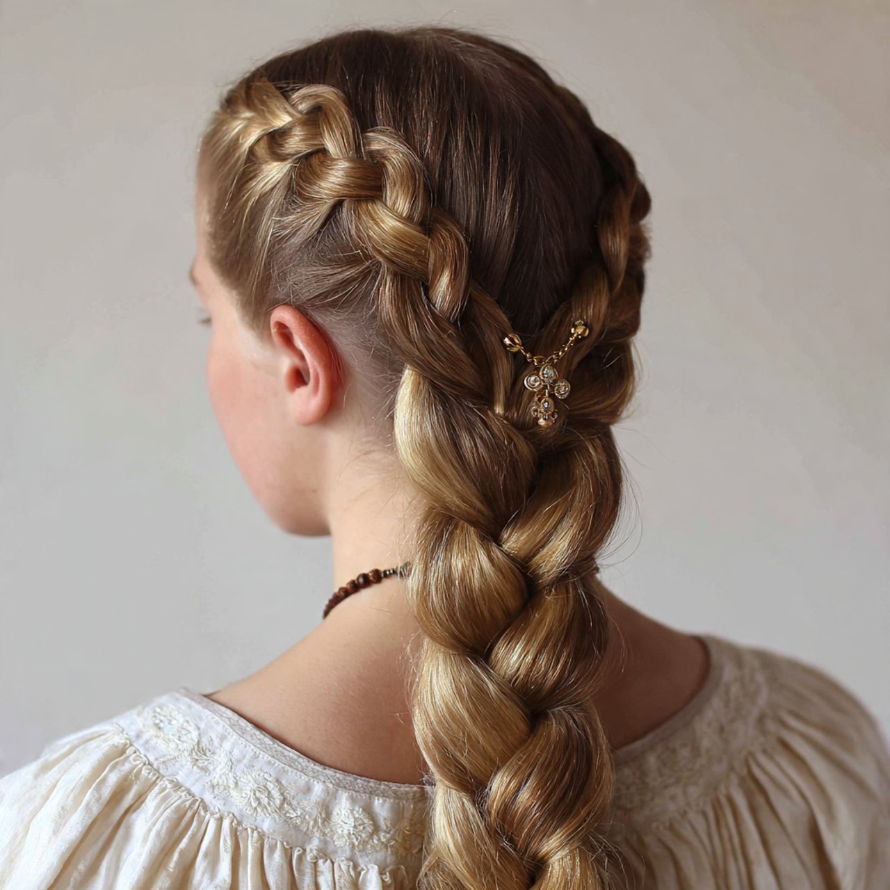Simple Classic Three Strand Braid
