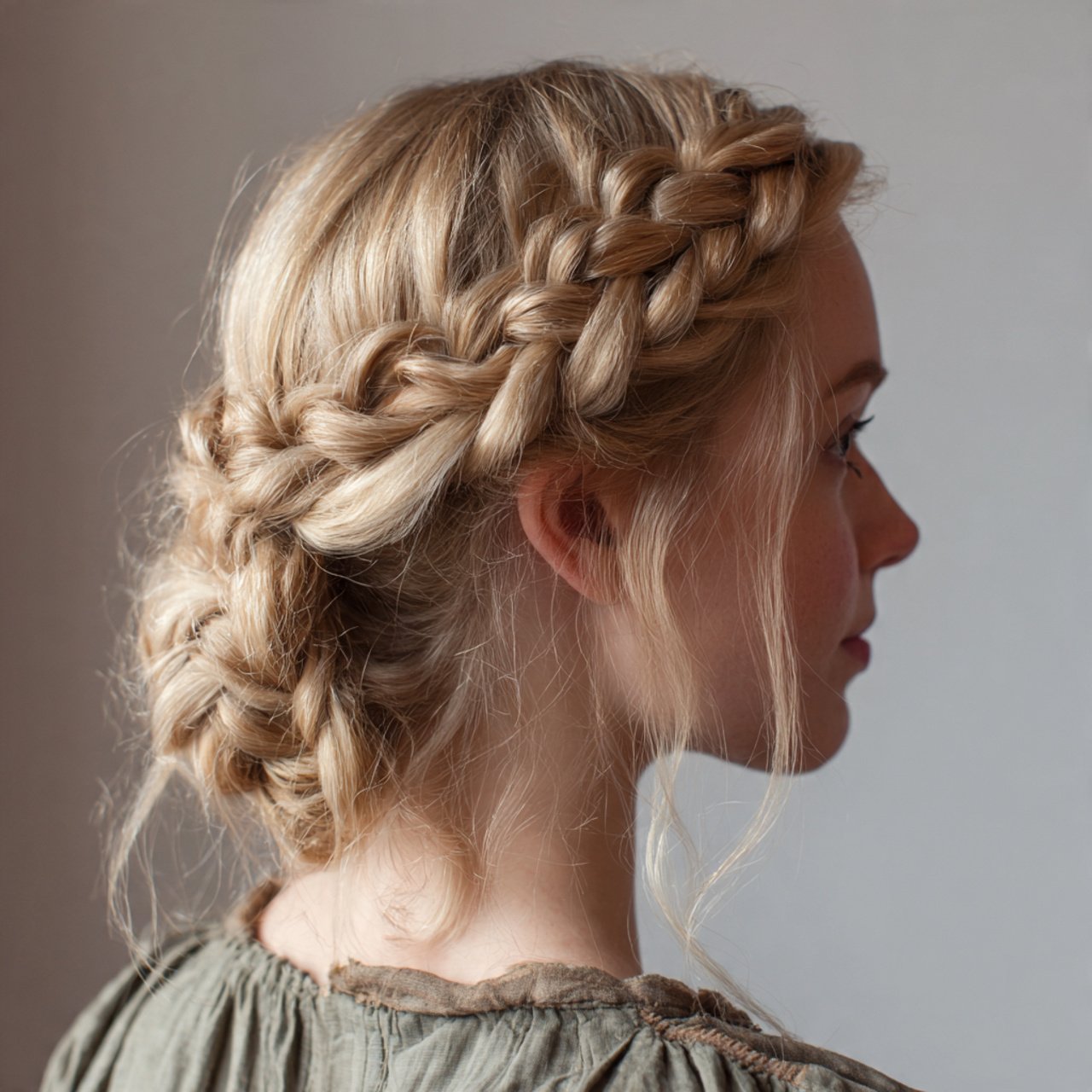 Simple Crown Braid