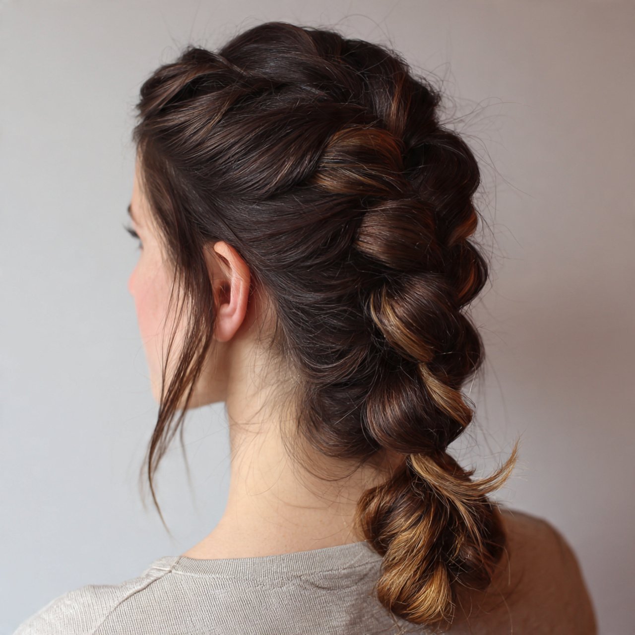 Simple French Braid