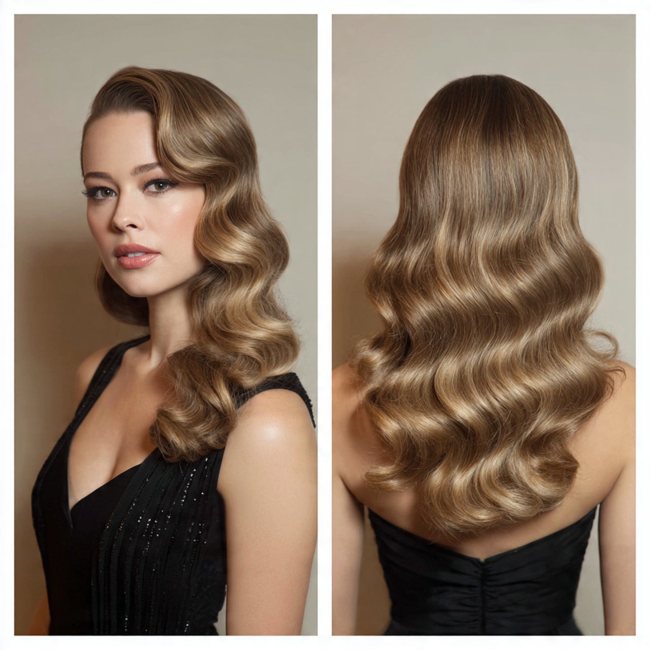 15 Trending Formal Hairstyles for Medium Length Hair Looks Good On You 3 Soft Hollywood Waves