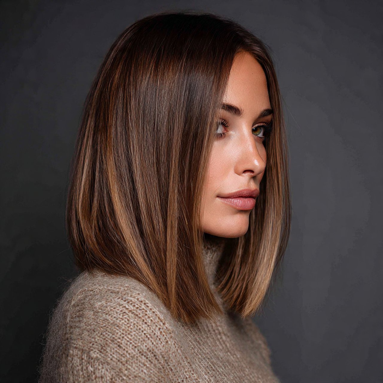 Trending 15 Easy Hairstyles for Medium Length Hairs For Your Next Salon Visit 5 Straight Lob (Long Bob)