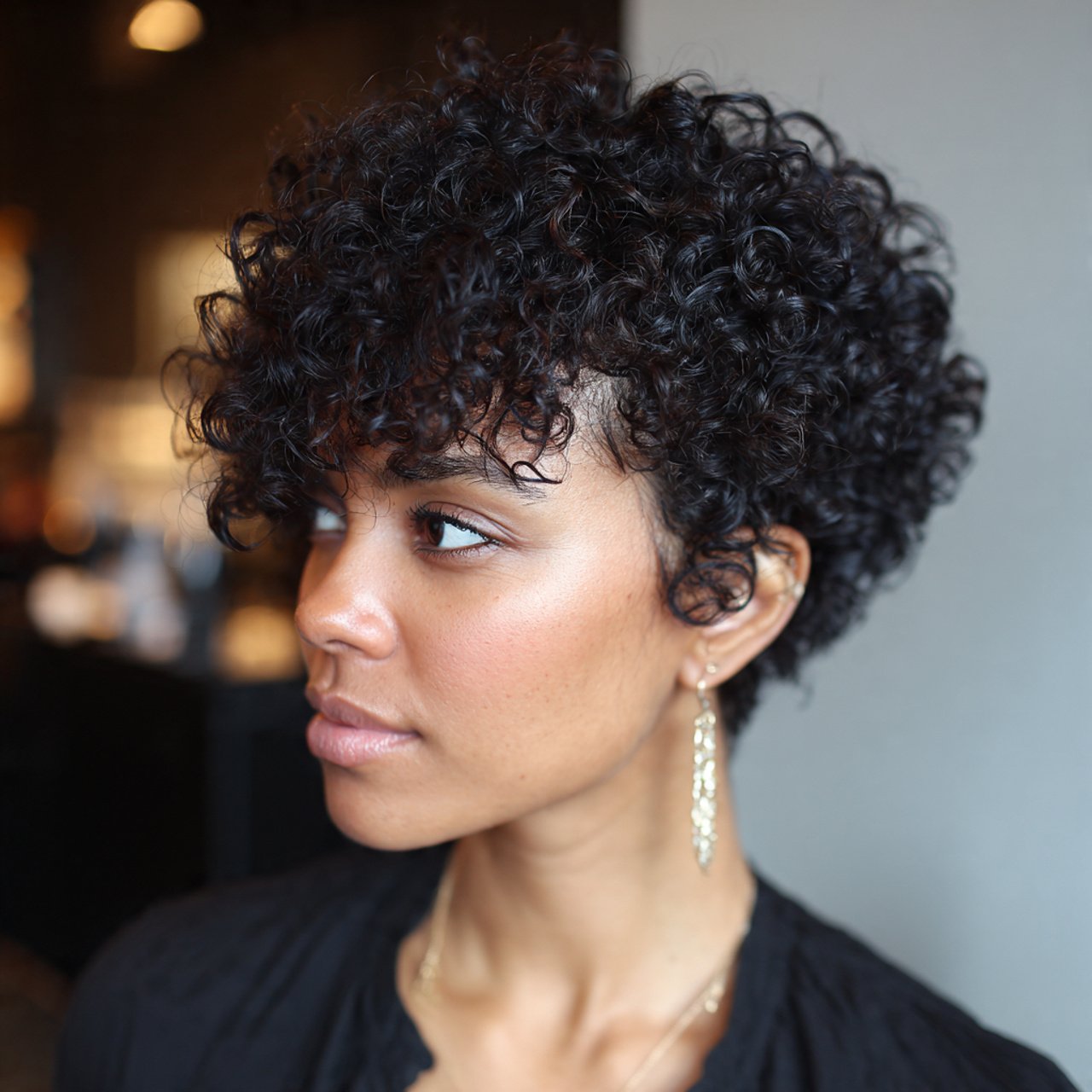 Hairstyles for Curly Hair: 16 Beautiful Ideas You’ll Love 8 tapered curly cut