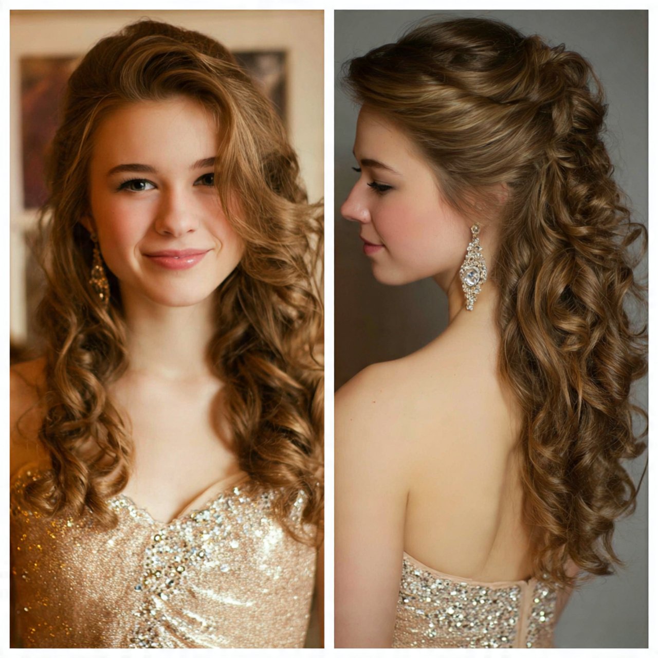 prom hairstyles for medium length hair