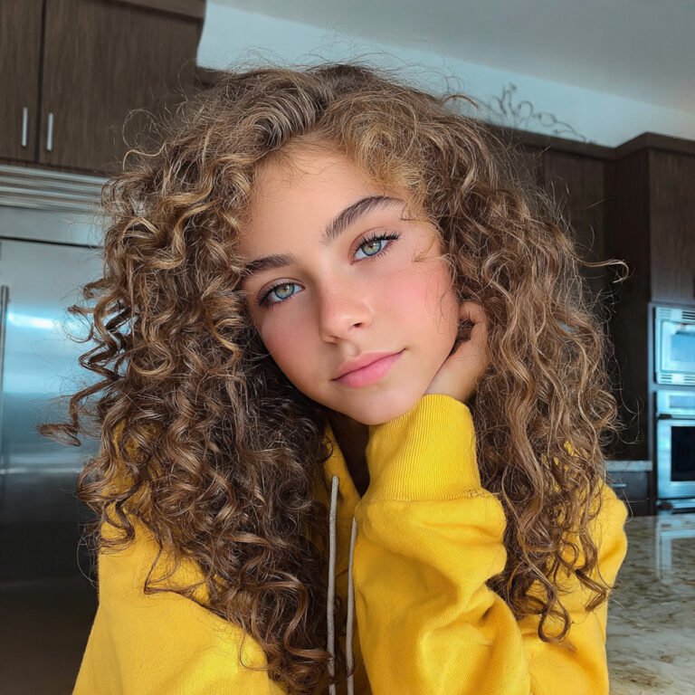 Trending Cute Curly Hairstyles: 13 Adorable Looks to Try 7 cute curly hairstyles