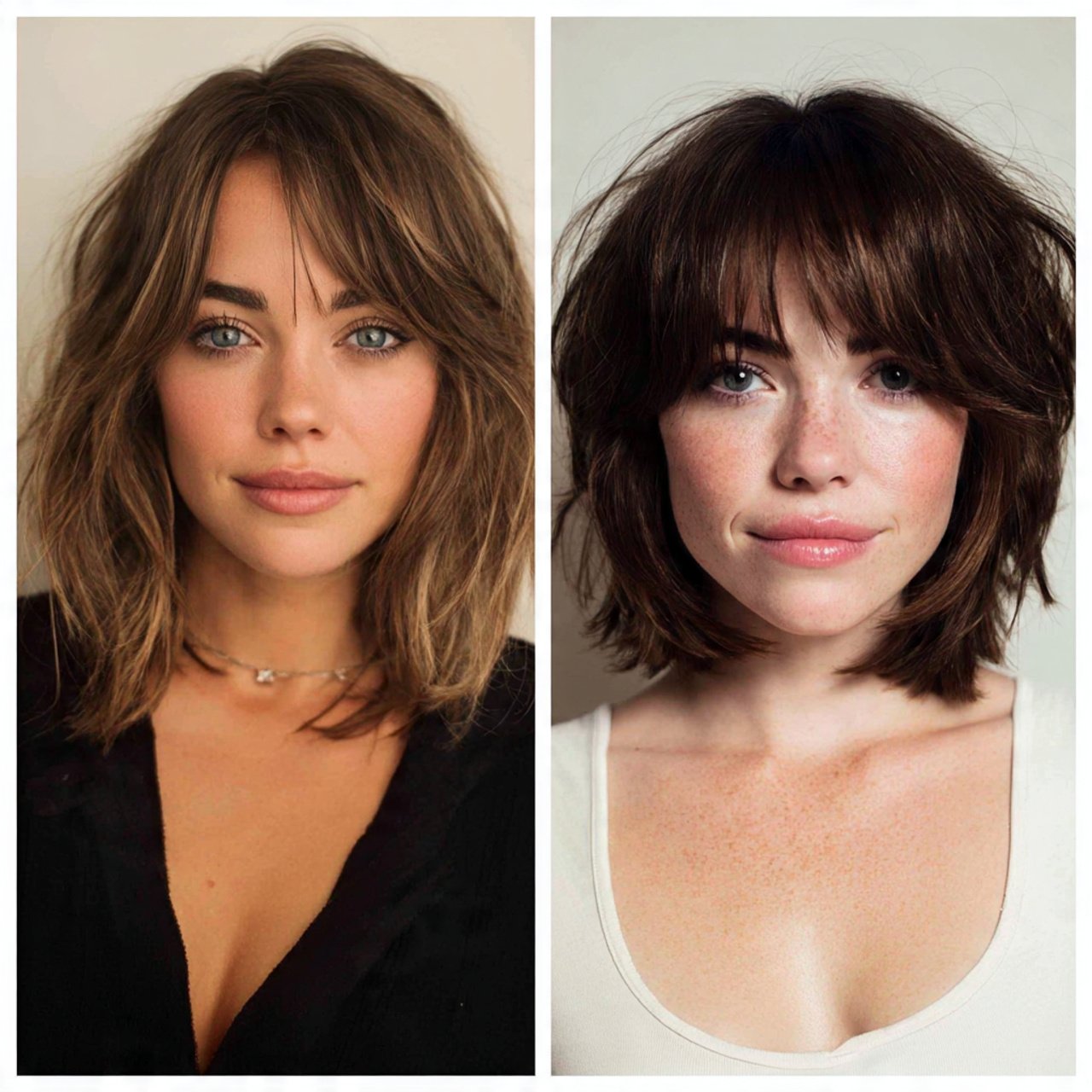 Textured Layered Bob