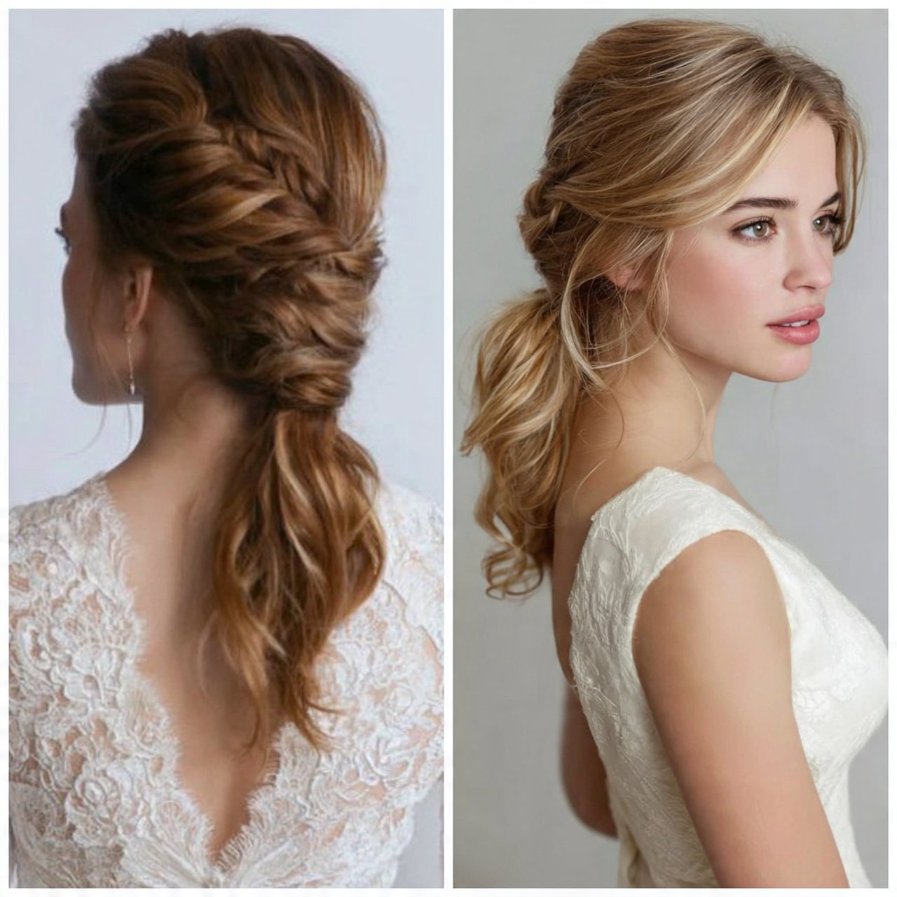 15 Trending Formal Hairstyles for Medium Length Hair Looks Good On You 12 Twisted Low Ponytail
