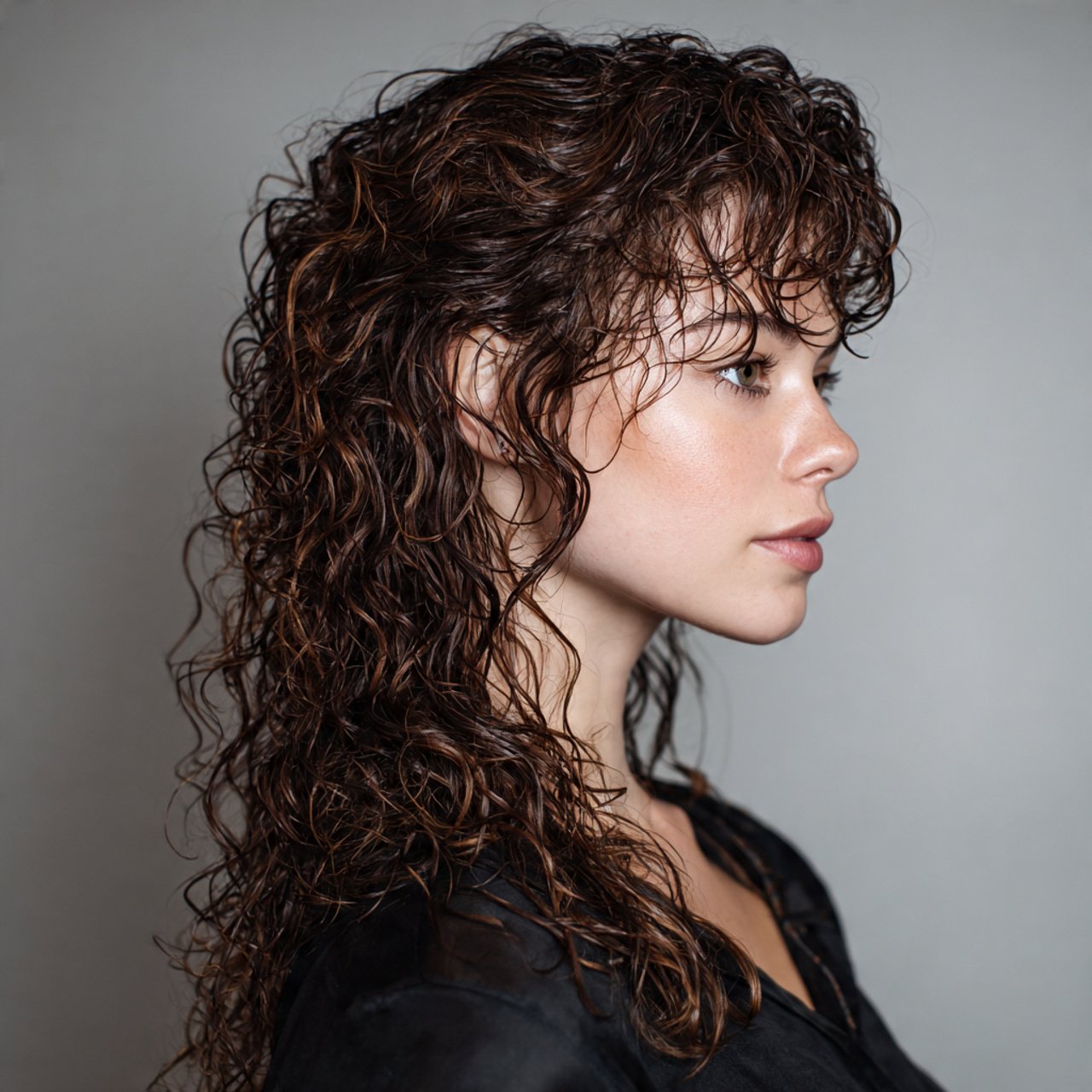 Hairstyles for Curly Hair: 16 Beautiful Ideas You’ll Love 17 wet look curly style