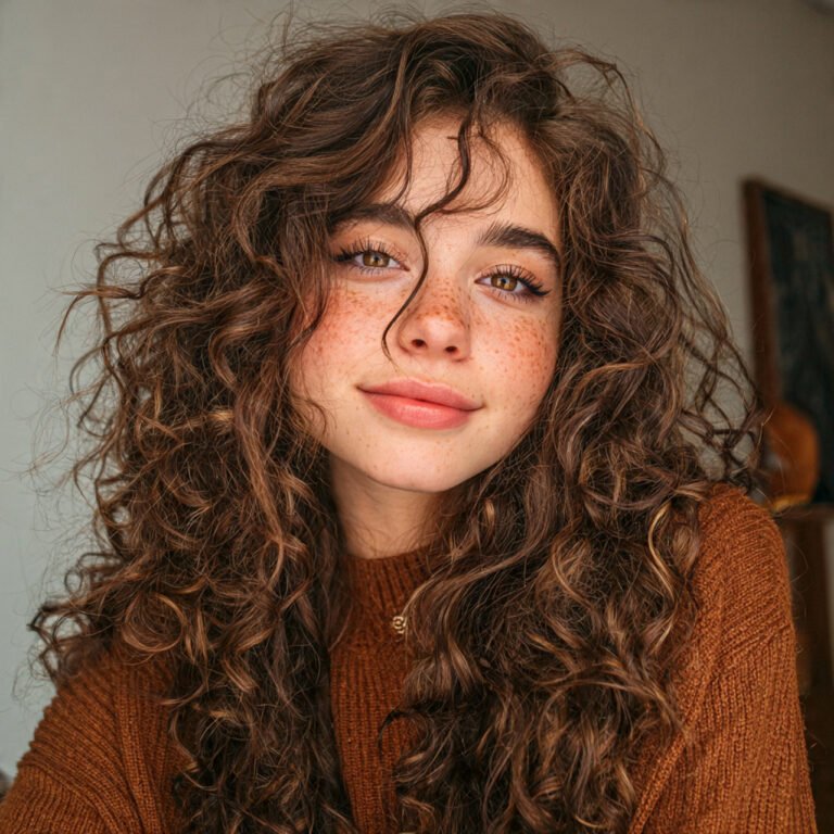 cute curly hairstyles