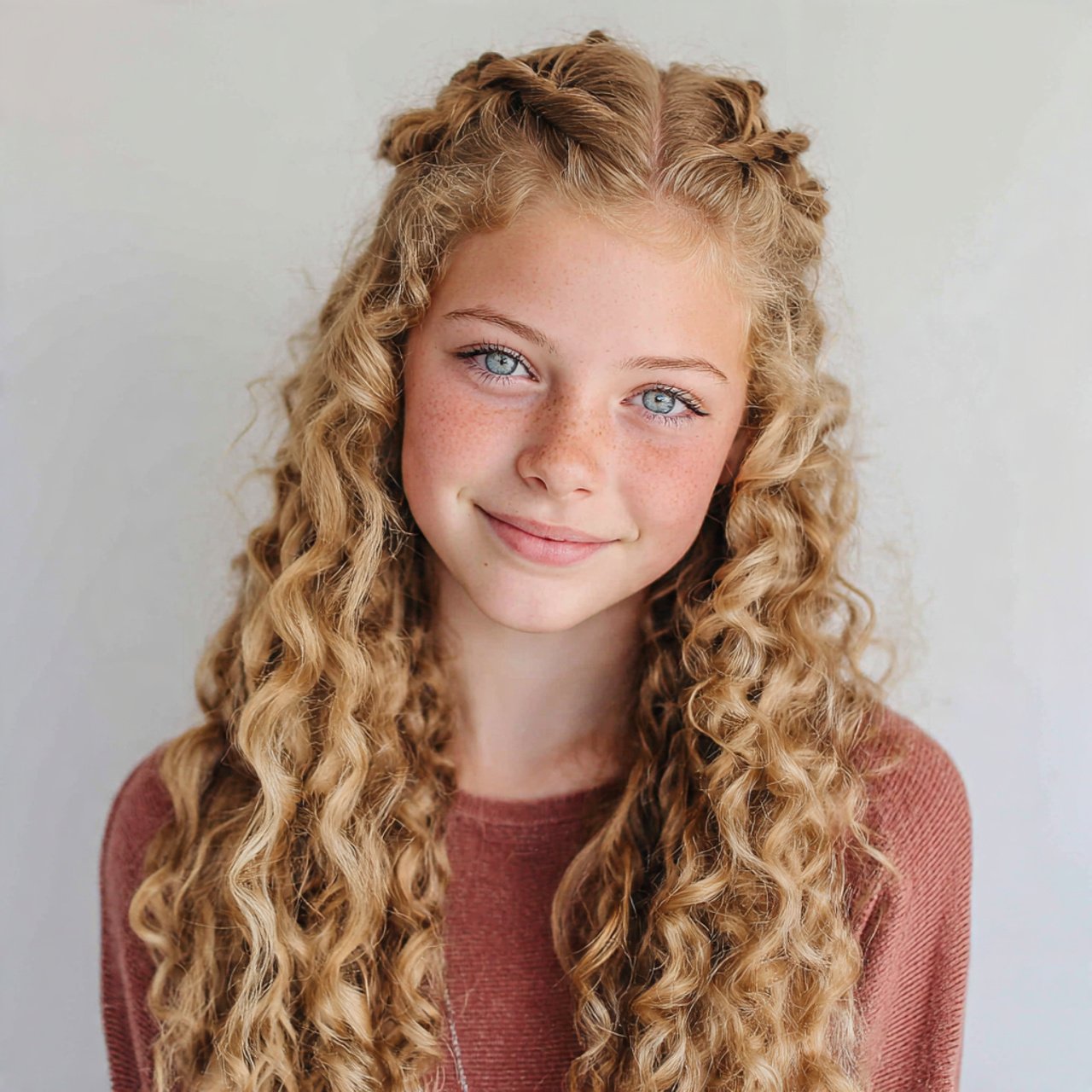 cute hairstyles for curly hair