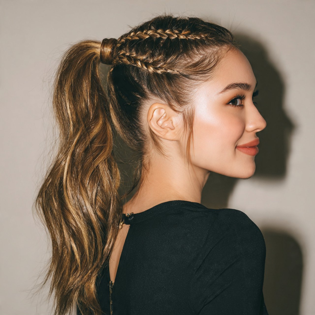 braided ponytail hairstyles